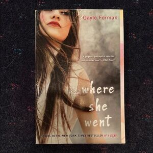 Gayle Forman ‘Where She Went’ Book